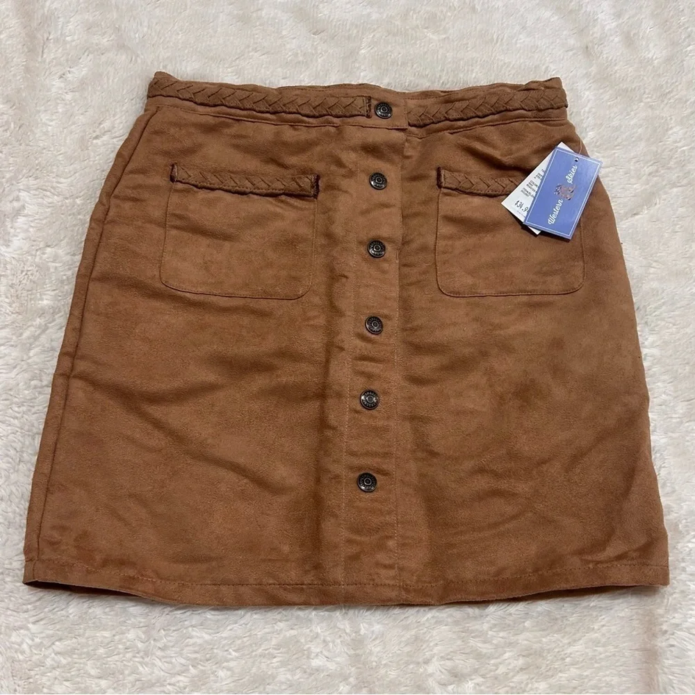 Gymboree tan western skirt NWT-10yr